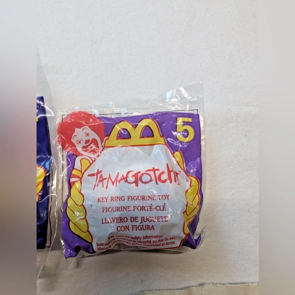 1998 TAMAGOTCHI KEYCHAIN MCDONALDS HAPPY MEAL TOYS 1-8 Bundle - Picture 8 of 11